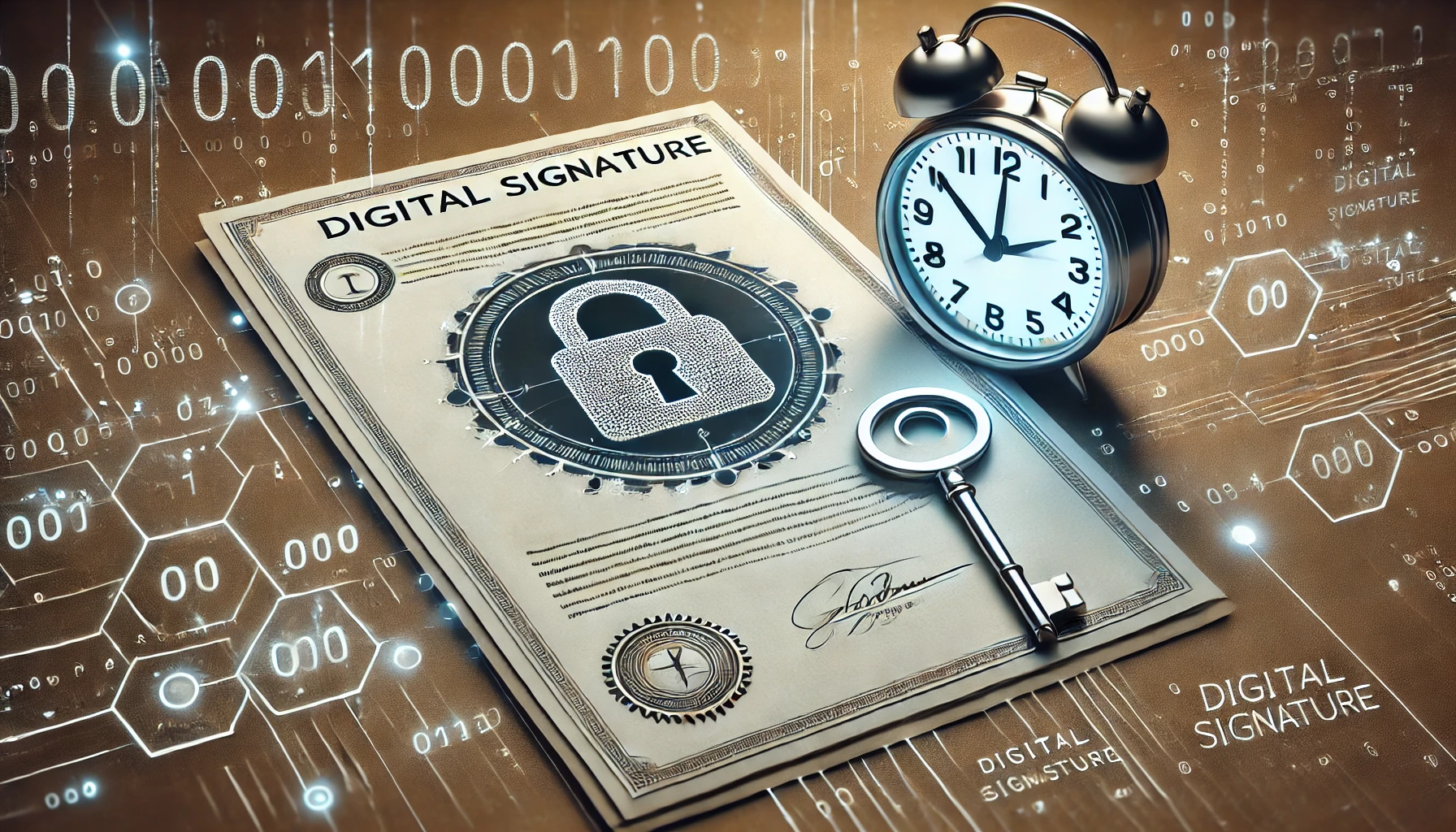 What is the Purpose of Time Stamping in Digital Signatures?