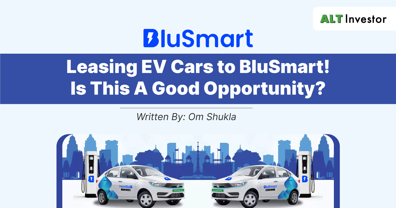 Investing In BluSmart Assure: A 14% XIRR Asset Leasing Opportunity