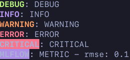 Integrating MLflow into Python Logging