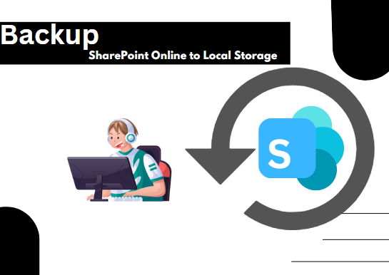 How can you back up SharePoint Online to local storage?