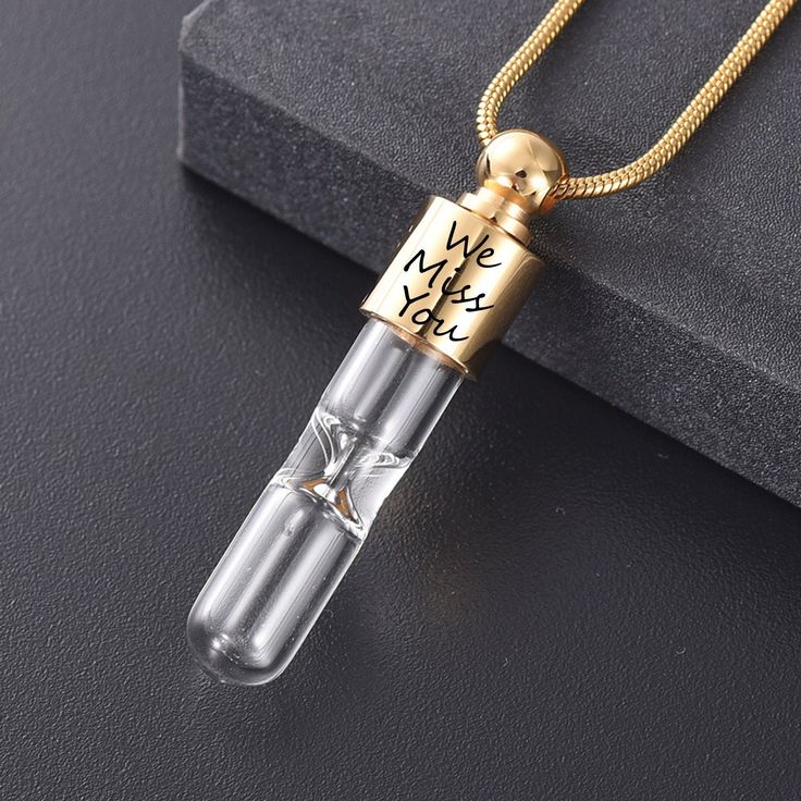 Stainless Steel Cremation Jewelry - Necklace Urns For Ashes