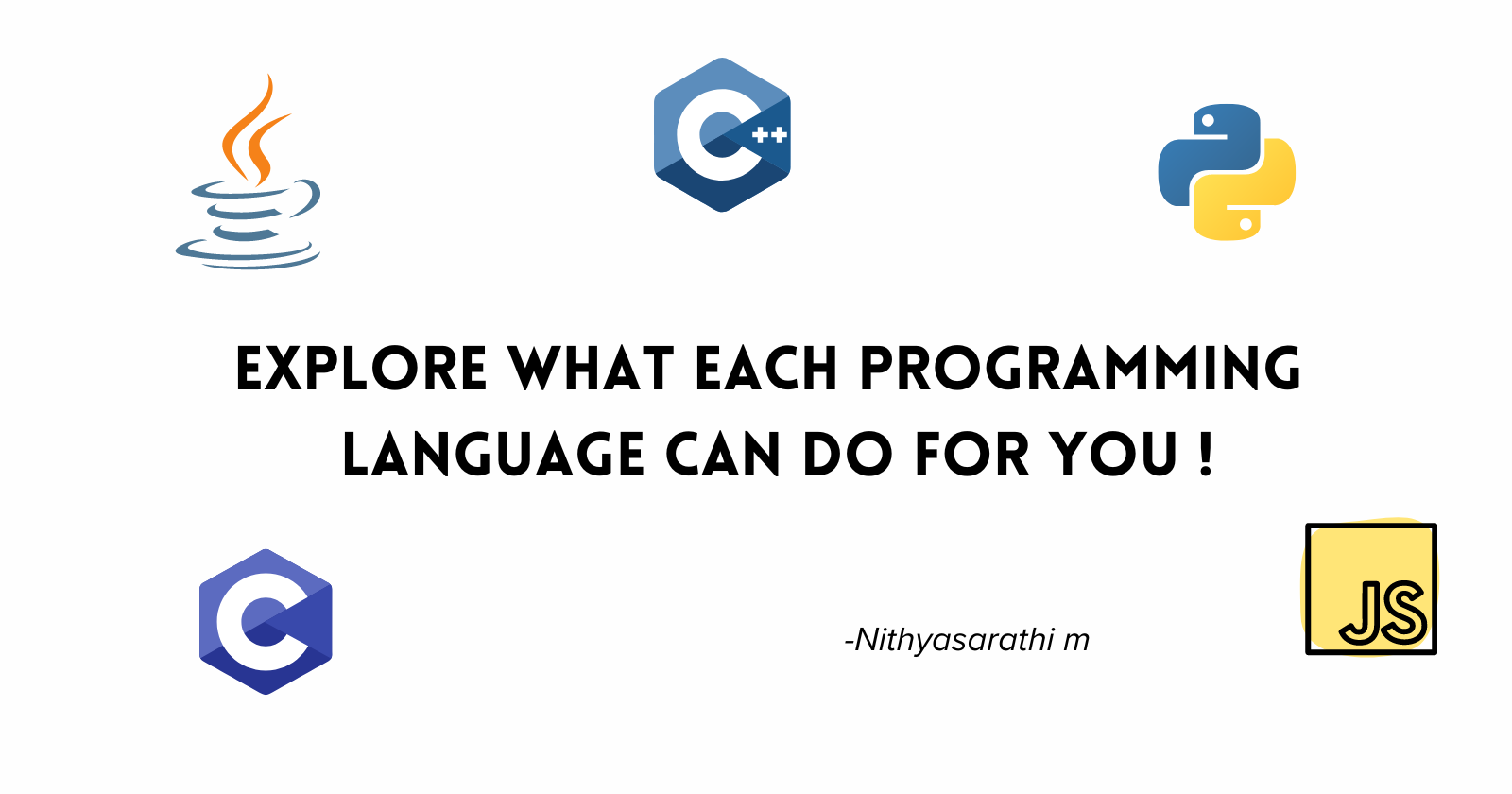 No best programming language ? Here's what I'm learning on my SDE journey !