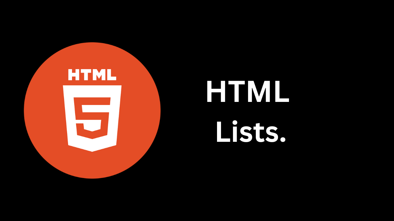 HTML Lists