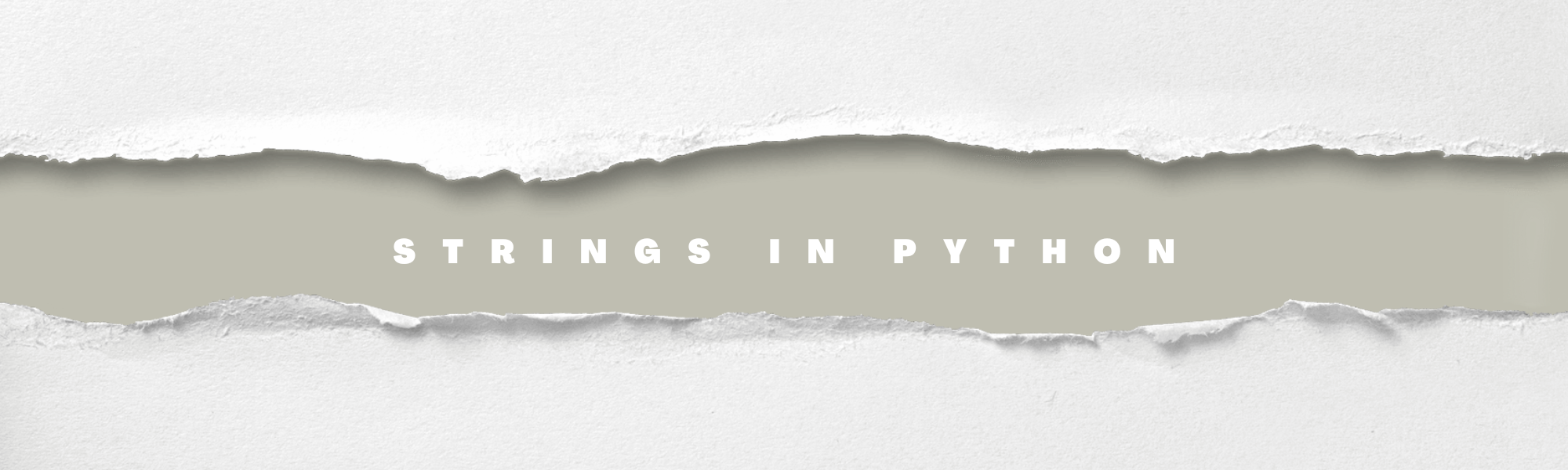 Mastering Python Strings: From Basics to Advanced Slicing