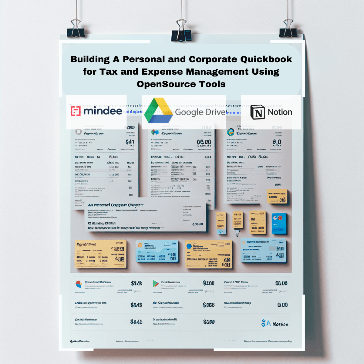 Building a Personal and Corporate Quickbook for Tax and Expense Management Using OpenSource Tools