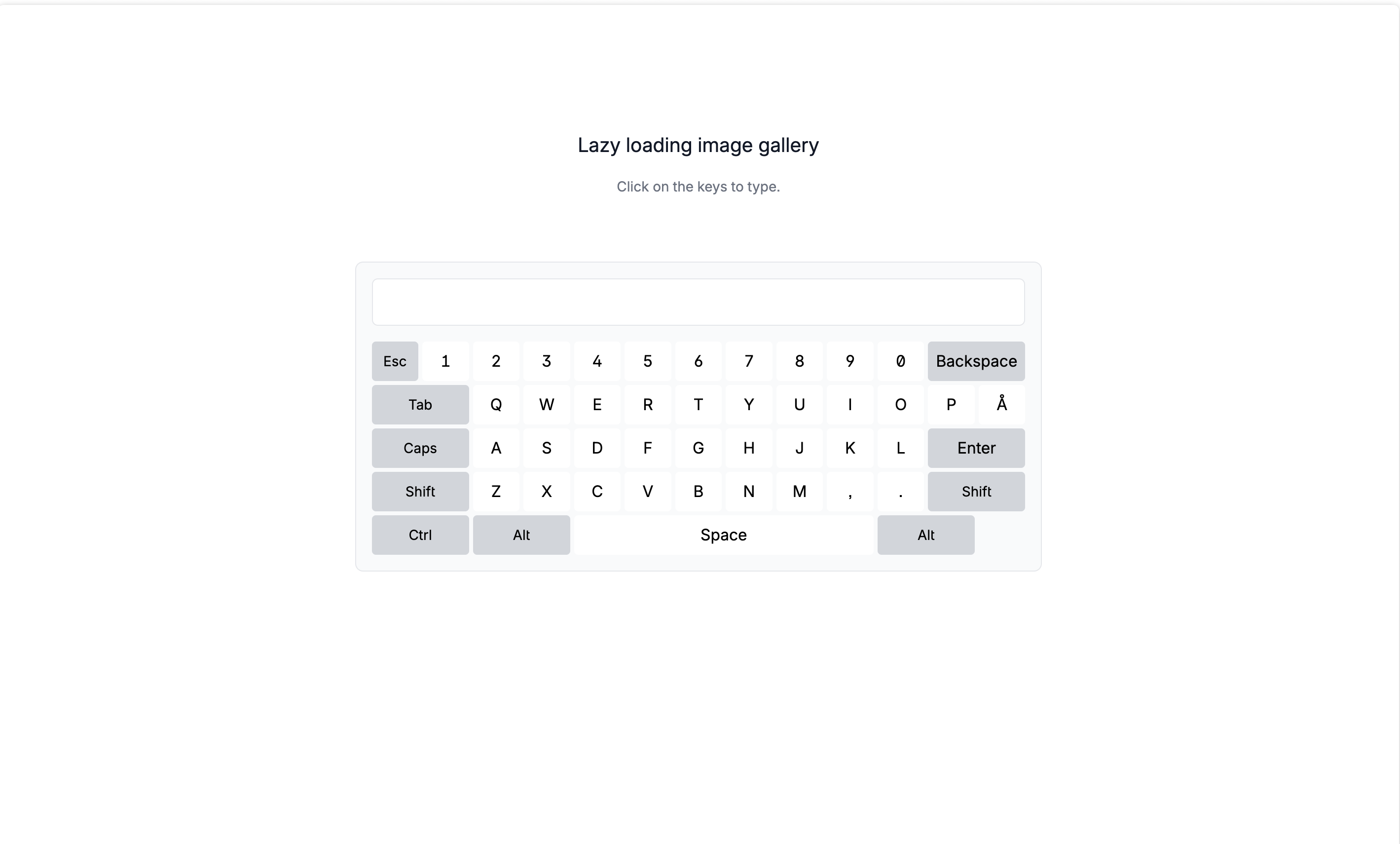 How to create a virtual keyboard with Tailwind CSS and JavaScript