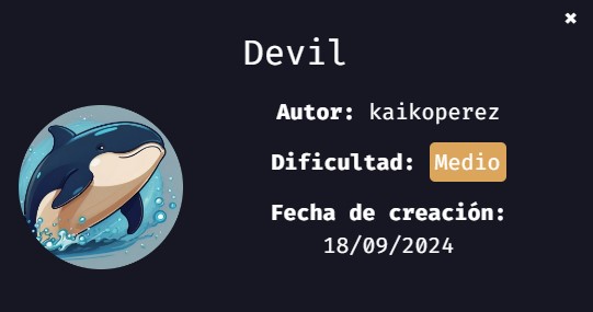 DockerLabs Devil