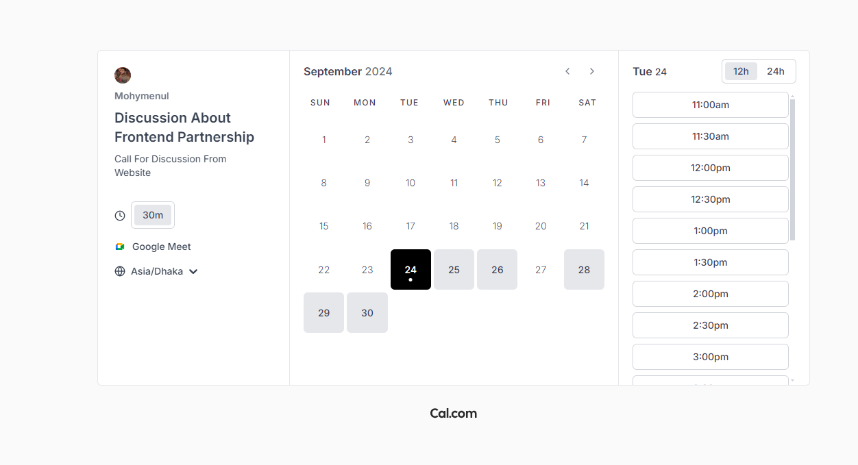 Troubleshooting Automatic Scrolling to Cal.com Inline Embed on Page Load