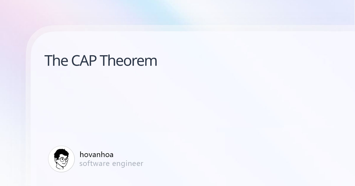 The CAP Theorem