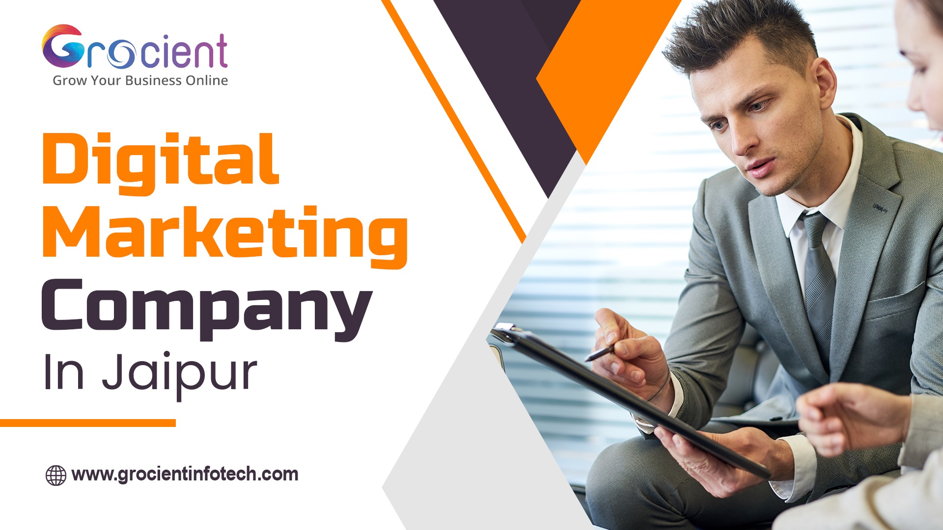 Boost Your Business Growth with Grocient Infotech – The Best Digital Marketing Company in Jaipur