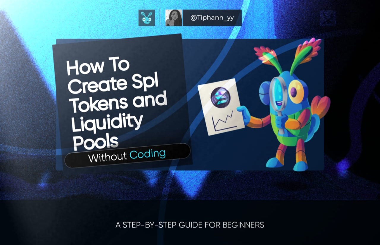 How to create SPL tokens and Liquidity pools without coding: A step-by-step guide for beginners