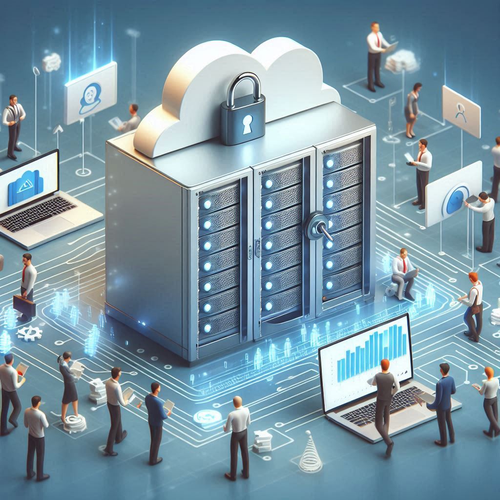 Providing storage for the public website