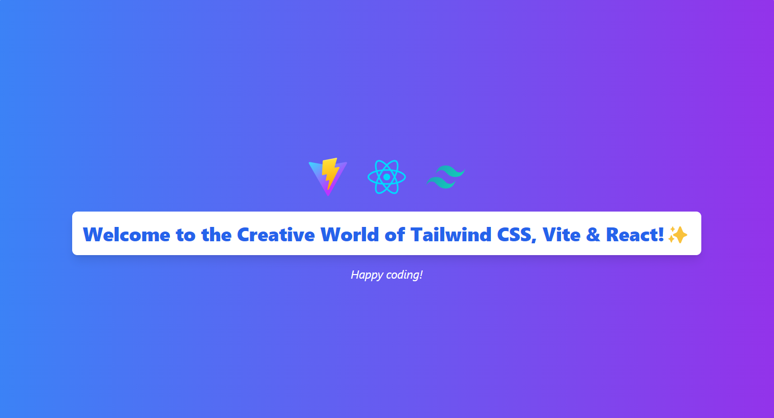 Easy Setup: Vite, React & Tailwind CSS in Minutes!