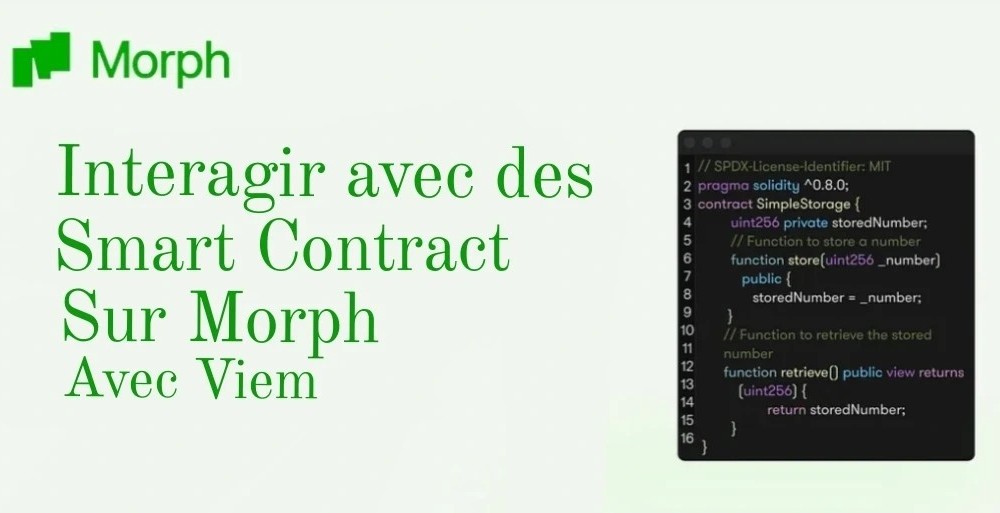 Interagir avec des Smart Contract sur Morph avec Viem