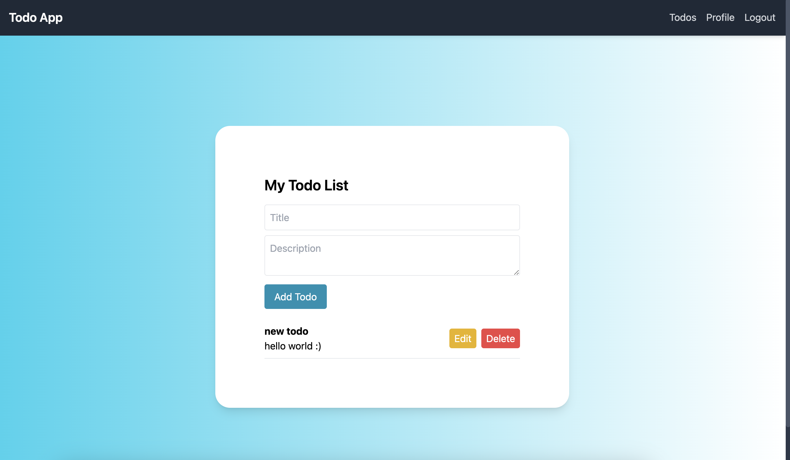 Building a Laravel-React Todo App: A Comprehensive Beginner's Guide