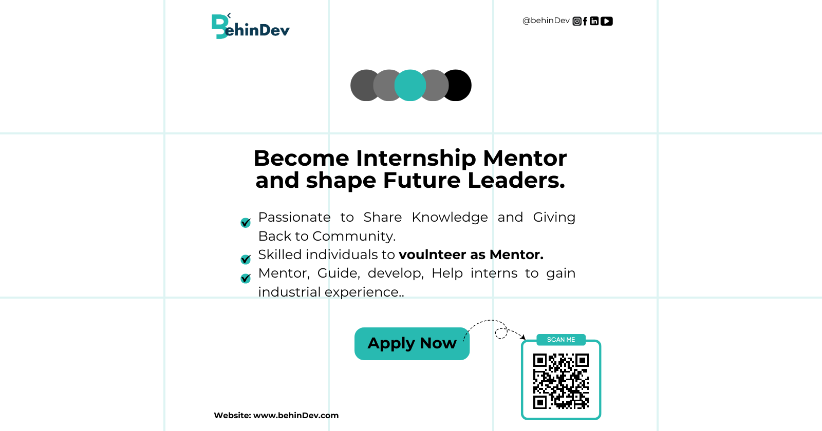 Become Internship Coordinator and stand out from the Crowd.