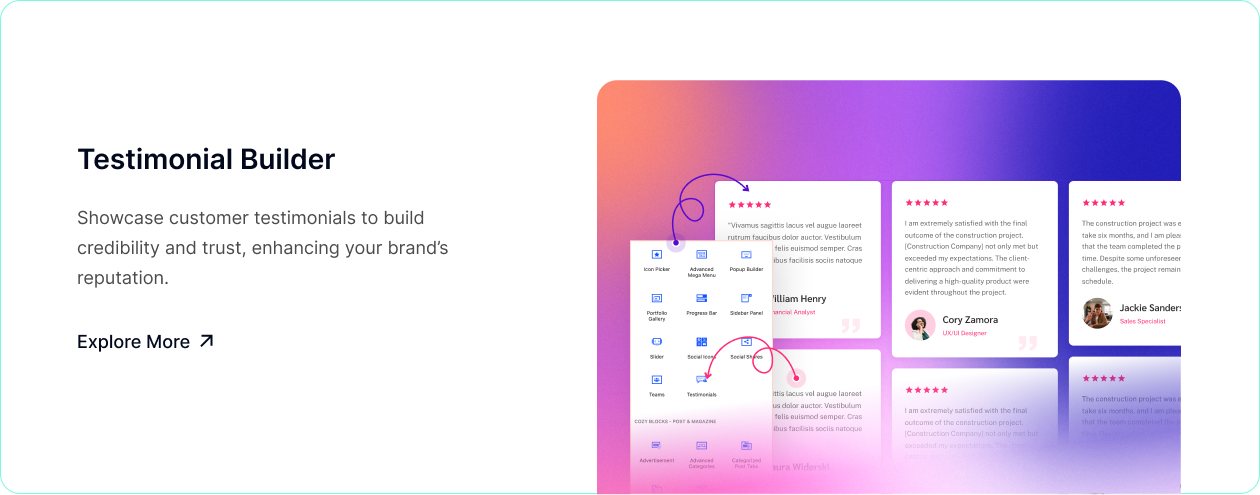 How to Build Testimonial Block in WordPress