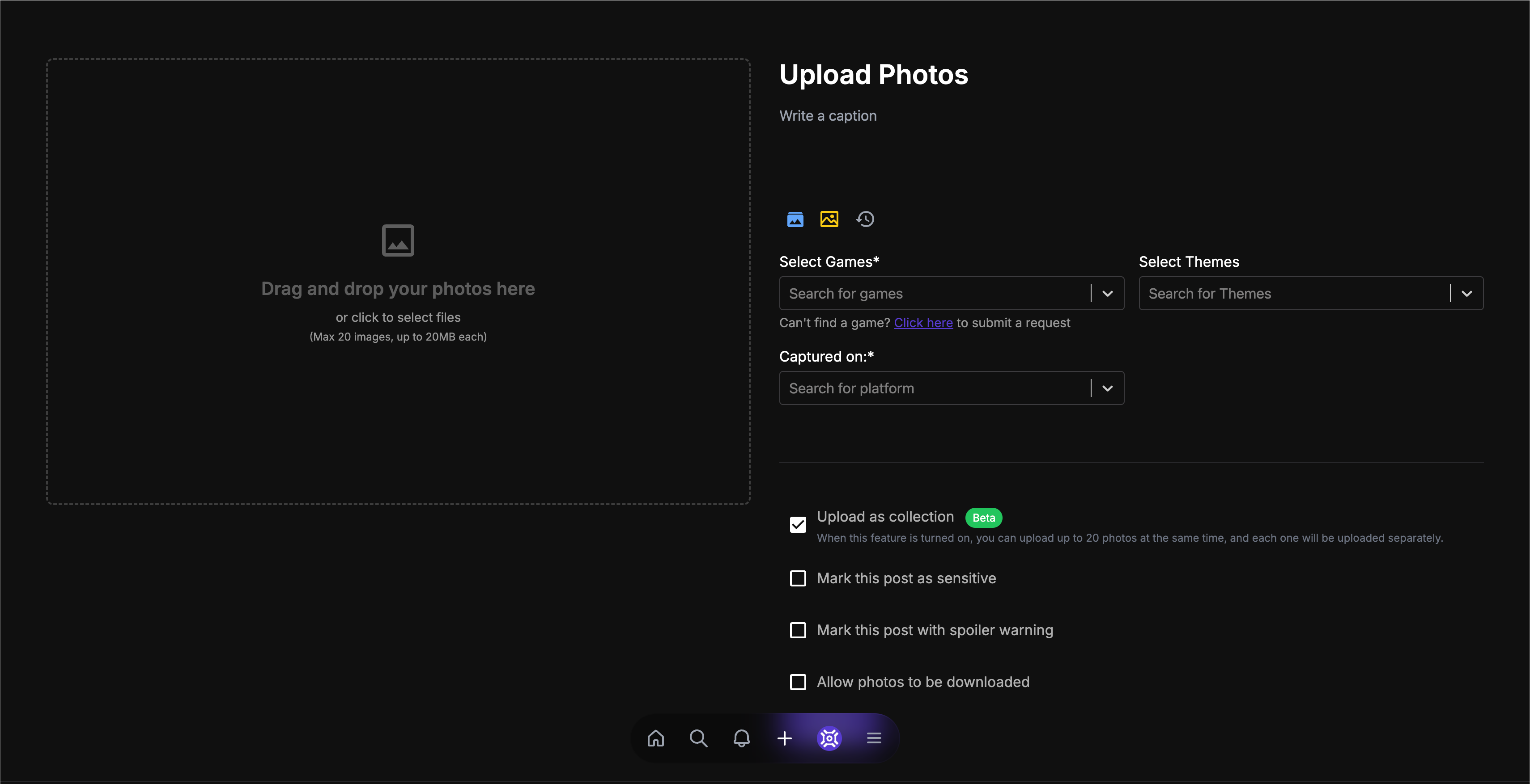 Picashot Update: Enhanced Photo Upload Features