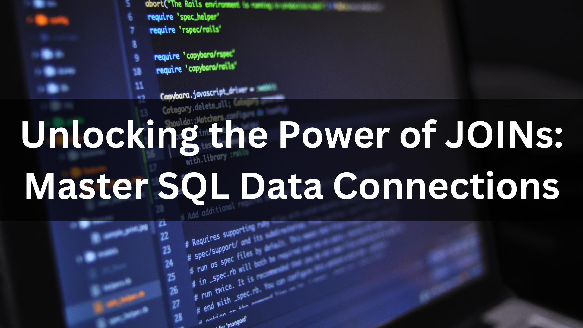 Unlocking the Power of JOINs: Master SQL Data Connections