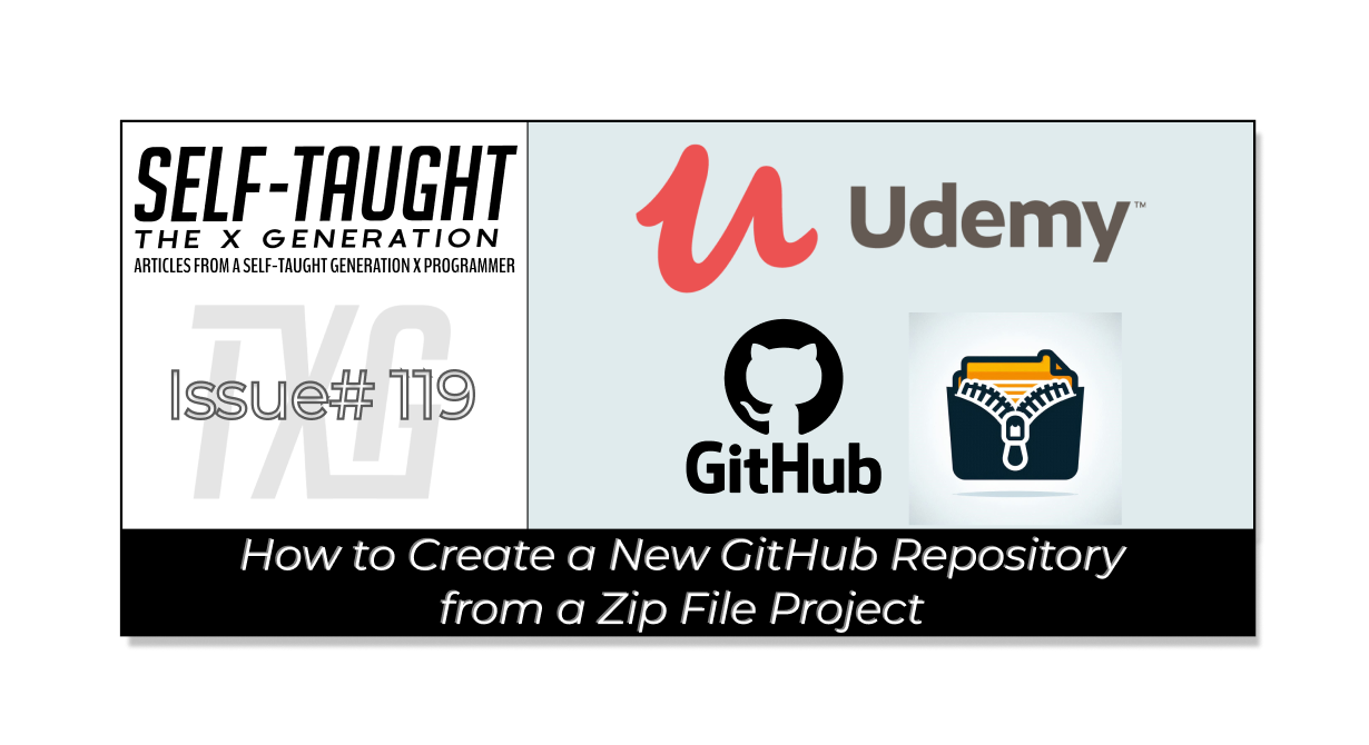 How to Create a New GitHub Repository from a Zip File Project