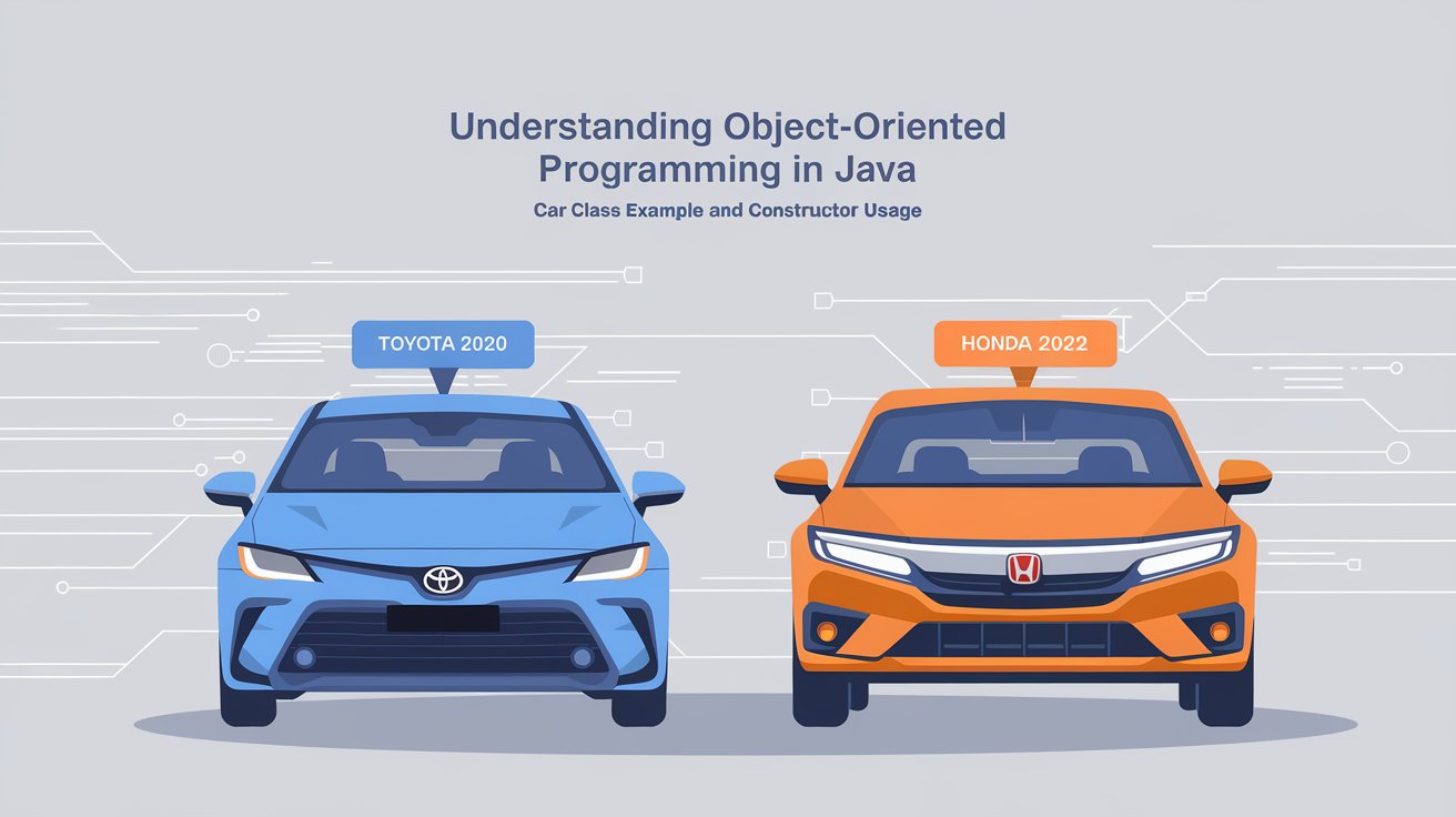 Problem Statement: Creating a Car Class in Java to Understand Object-Oriented Programming (OOP)