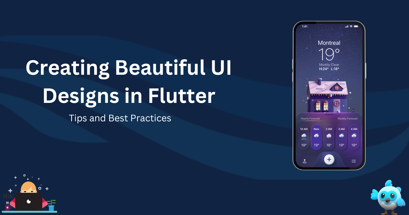 Creating Beautiful UI Designs in Flutter: Tips and Best Practices