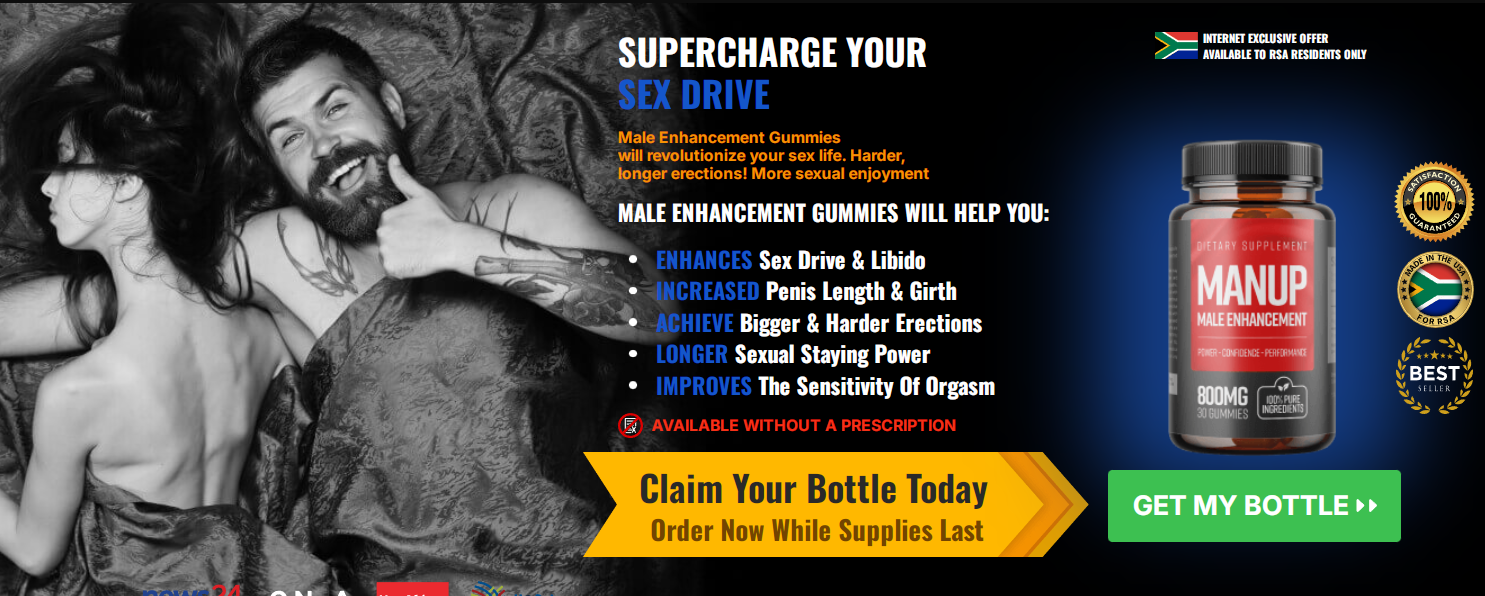 Get Manup Male Enhancement Gummies South Africa | Discount Available Only For Today