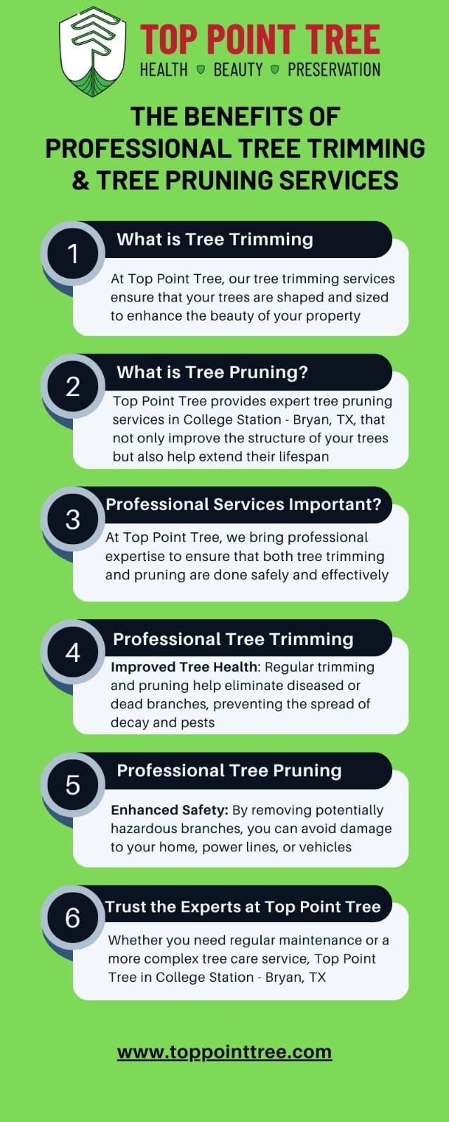 tree pruning services in college station