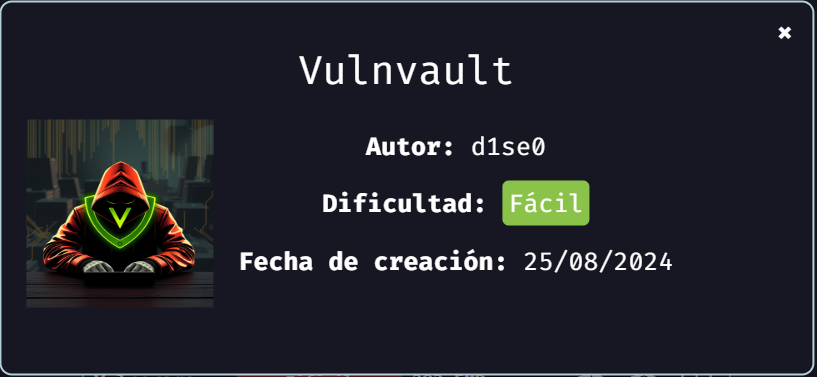 Maquina Vulnvault