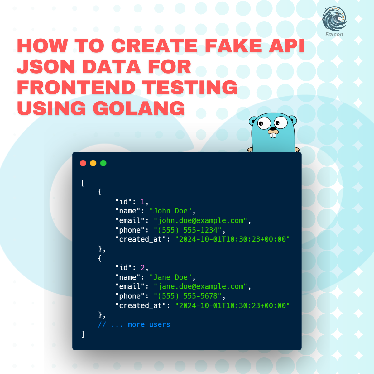 How to Create Fake API JSON Data for Frontend Testing Using Golang