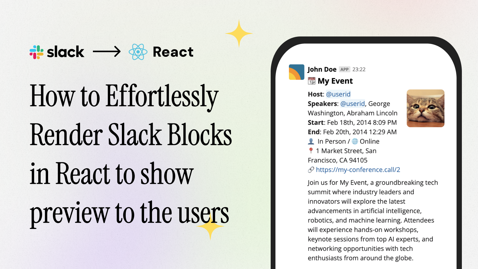 How to Effortlessly Render Slack Blocks in React with ‘slack-blocks-to-jsx