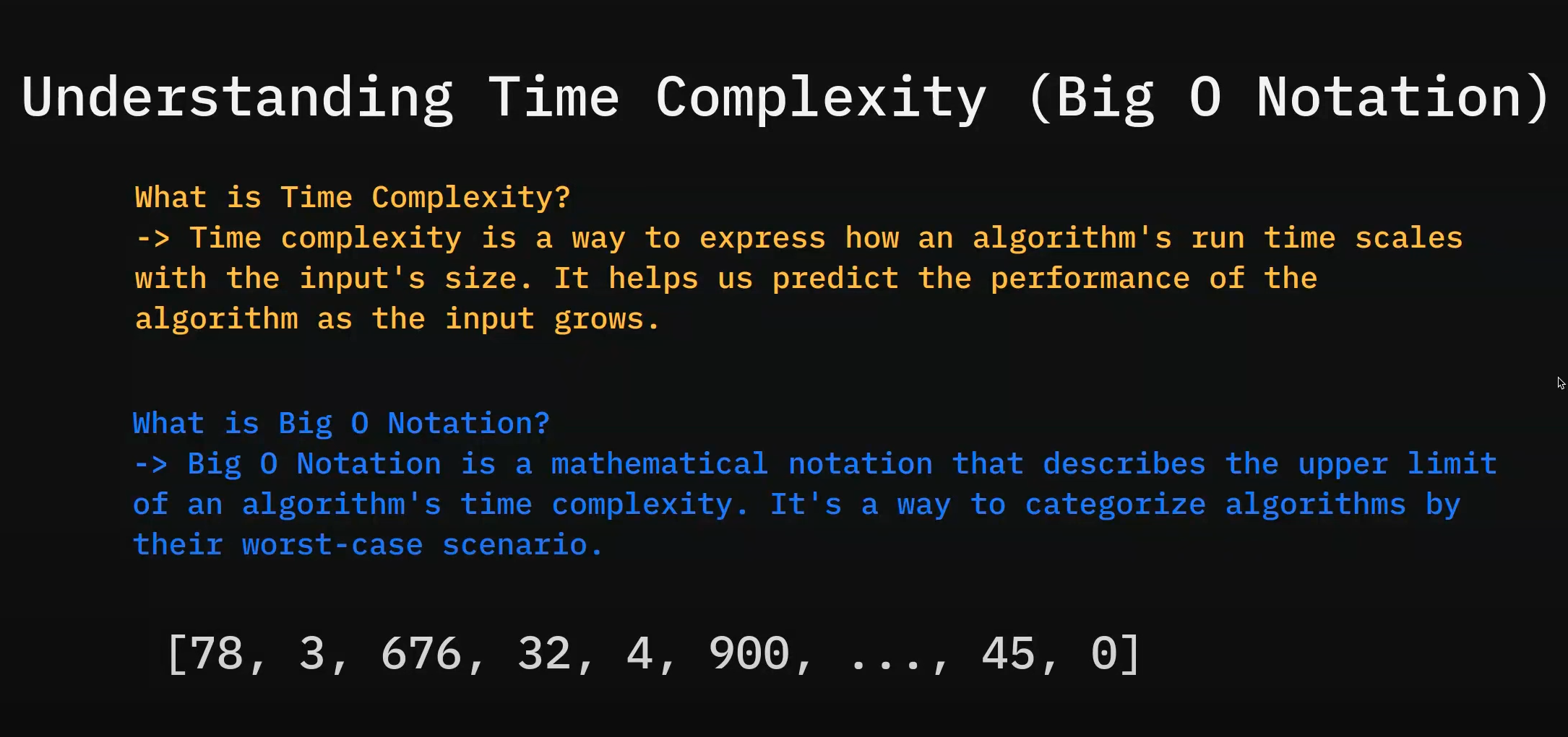 Understanding Time Complexity - Big O Notation - Part 1 | Data Structures and Algorithms