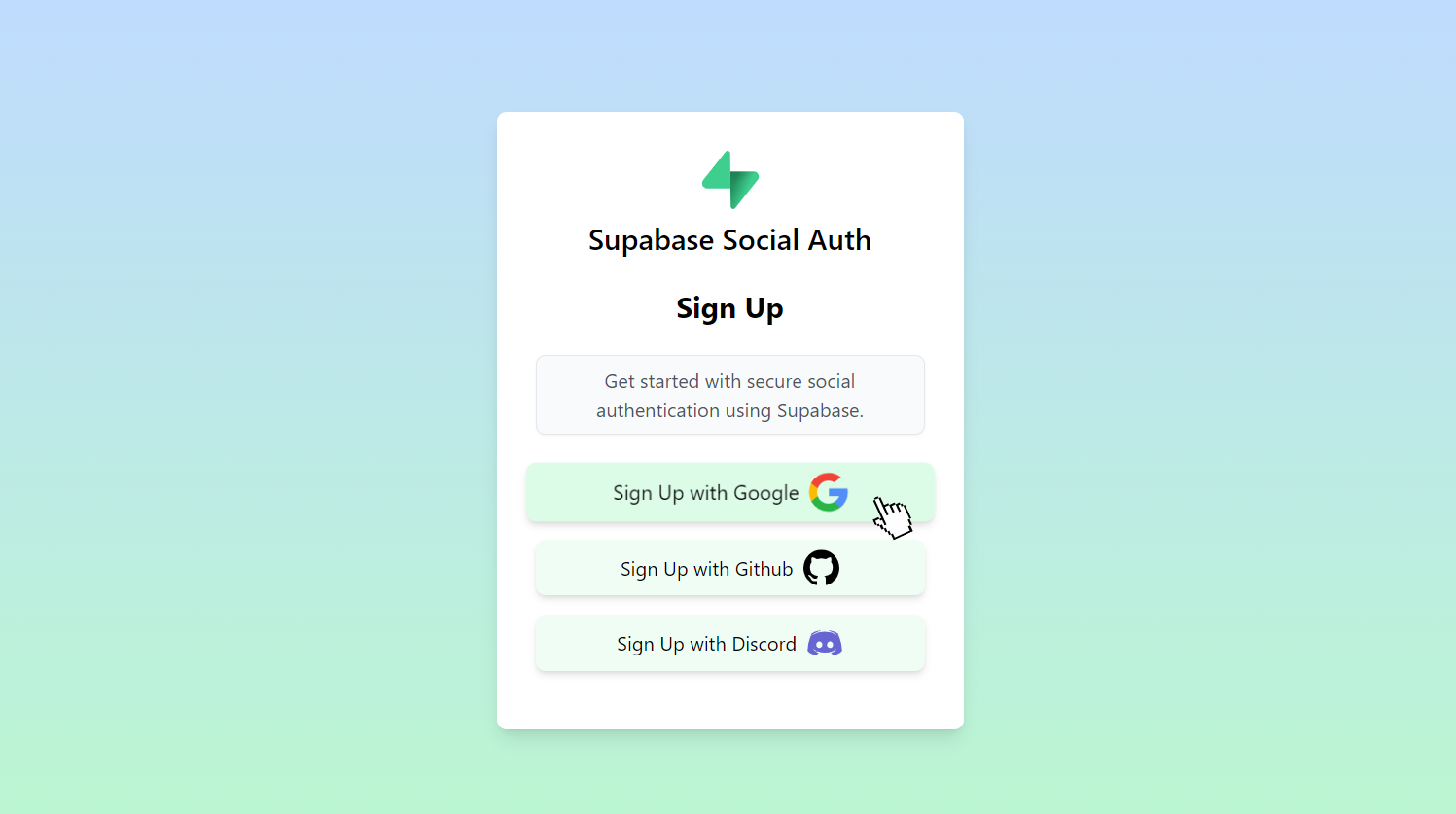 Sleek OAuth 2.0 Setup with Supabase & React: Enhance Your App with Social Logins