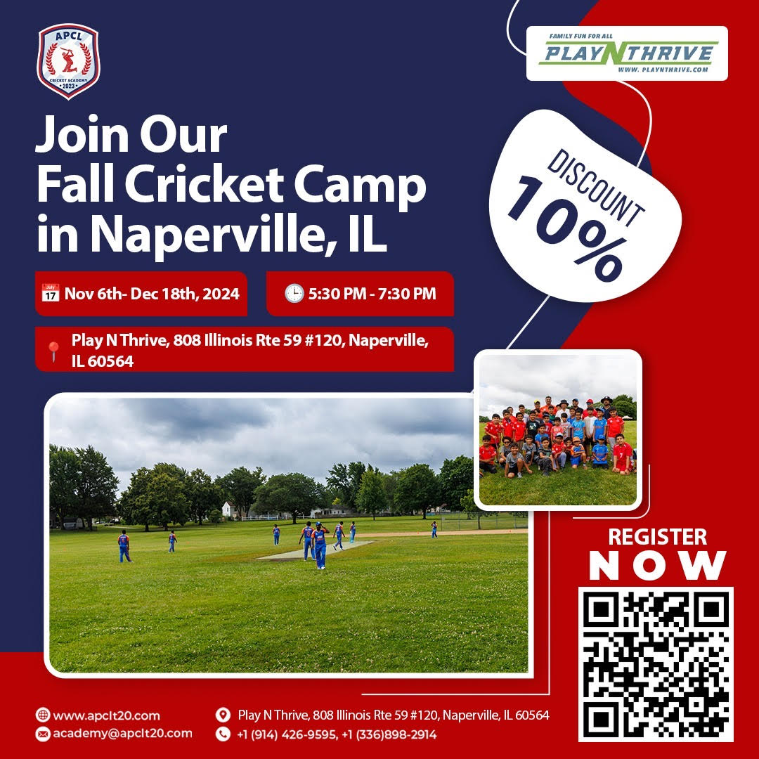 What Skills Will You Learn at the Fall Cricket Camp in Naperville?