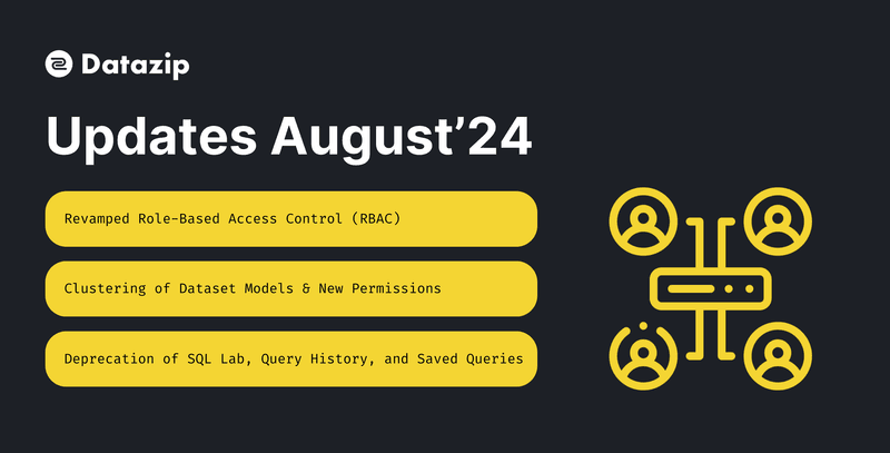 August 2024 Product Updates from Datazip