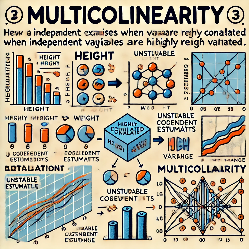 What is Multicollinearity, and when will it arises, Explain it with dataset example ?