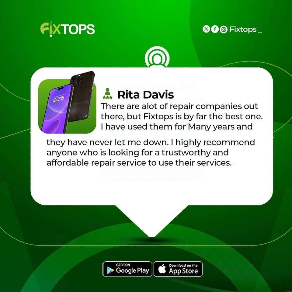 always a positive feedback with Fixtops AI