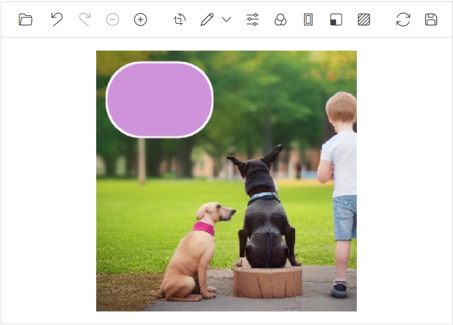 Rectangle annotation enhancements in Image Editor