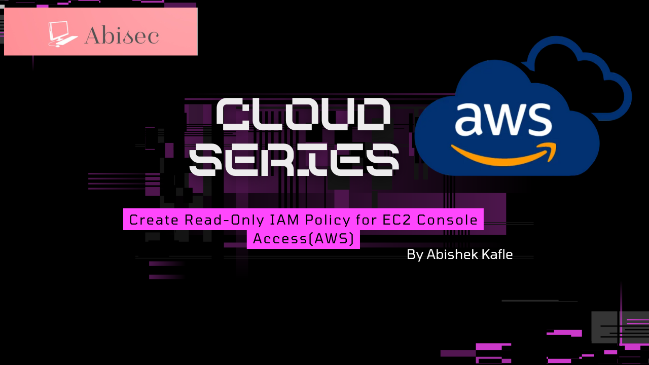 Create Read-Only IAM Policy for EC2 Console Access