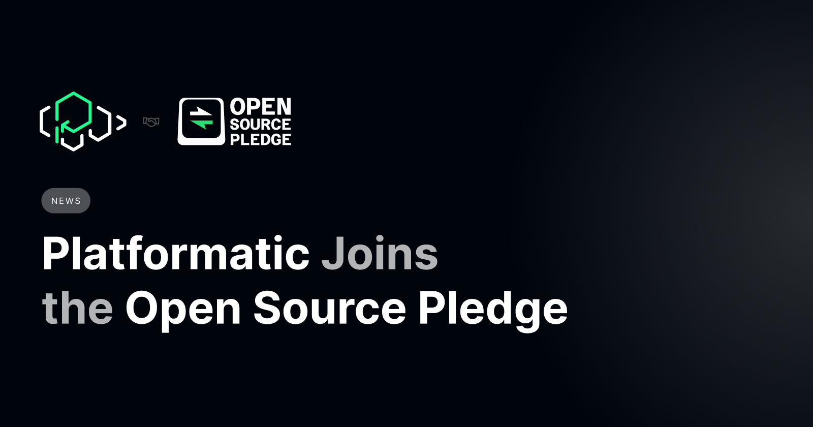 Platformatic Joins the Open Source Pledge