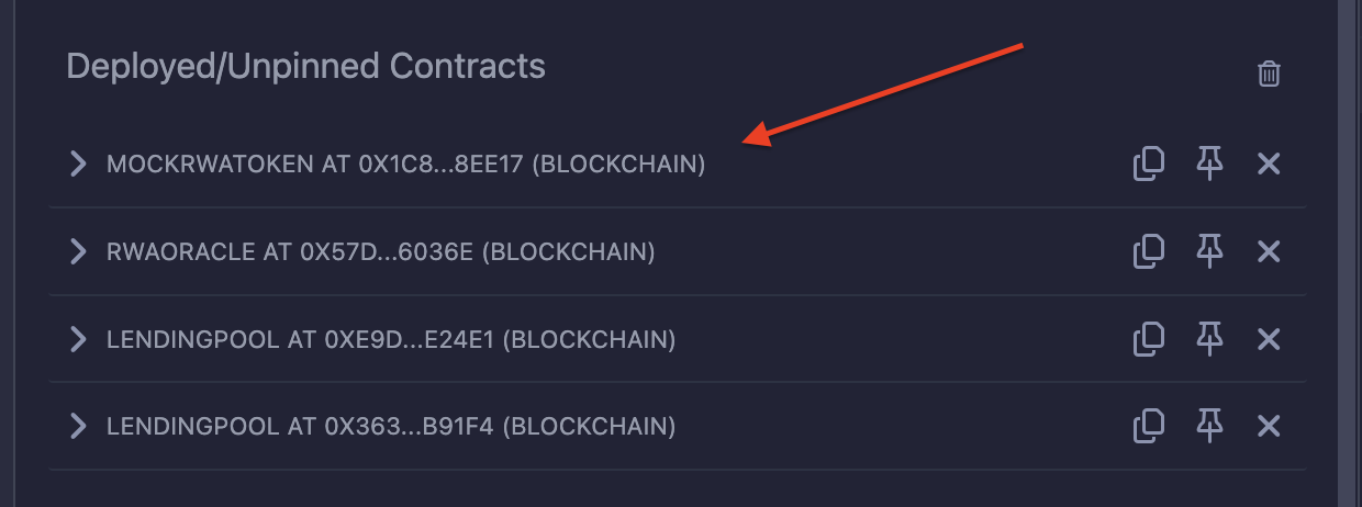 Approve the Lending Pool Contract Address on MockRWAToken on the Fantom Testnet