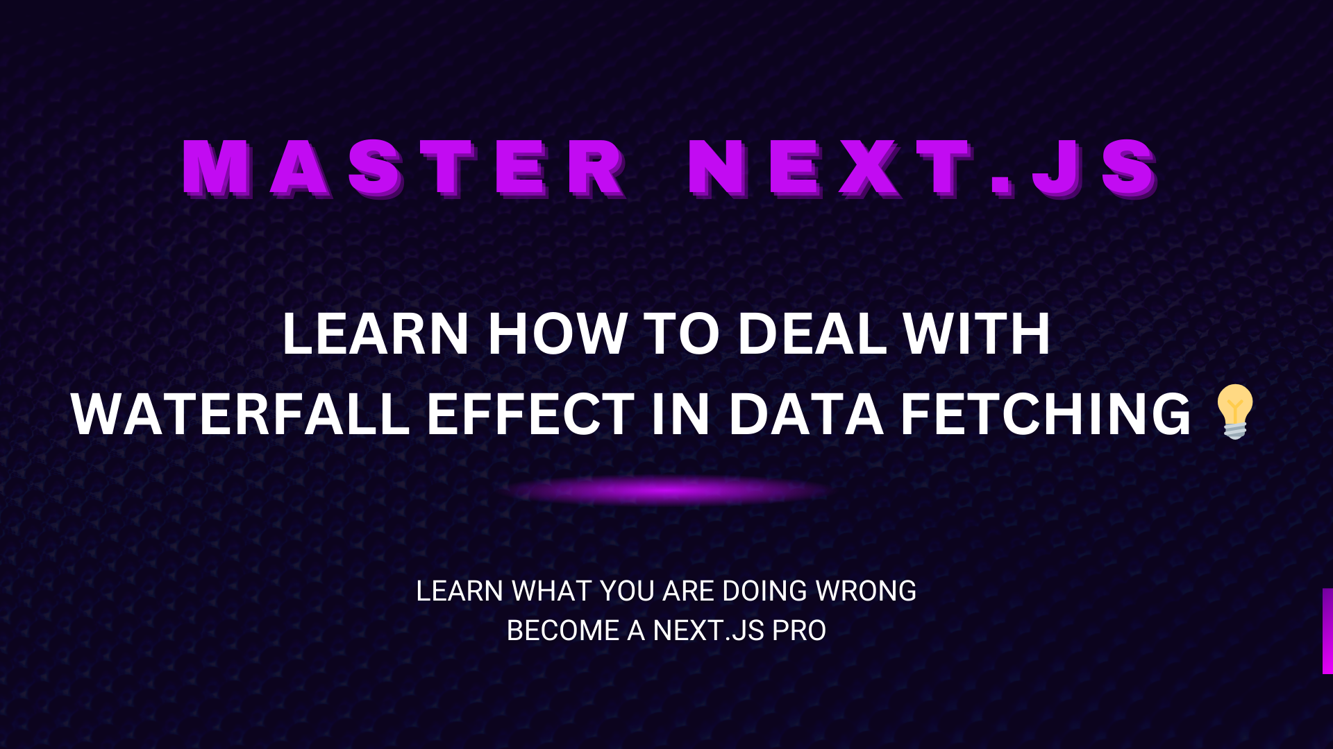 How to Prevent the Waterfall Effect in Data Fetching