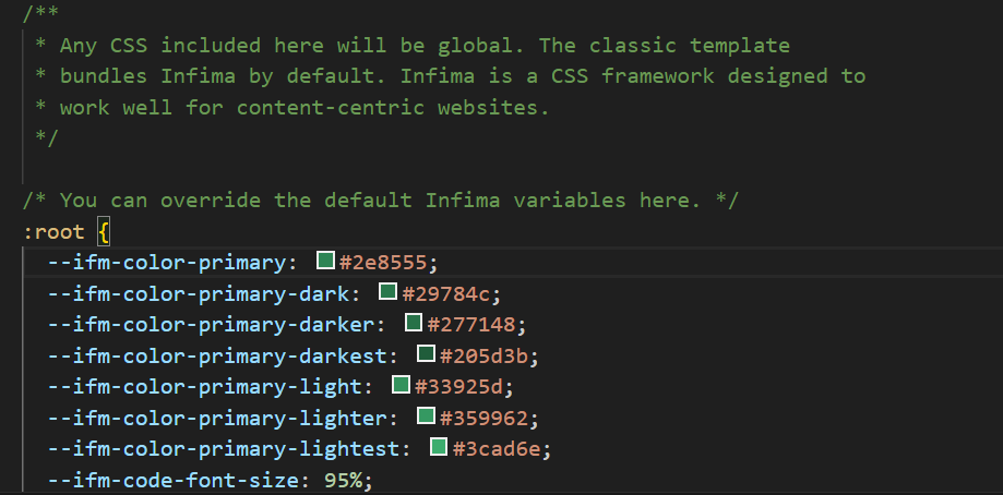 Image showing how to perform styling