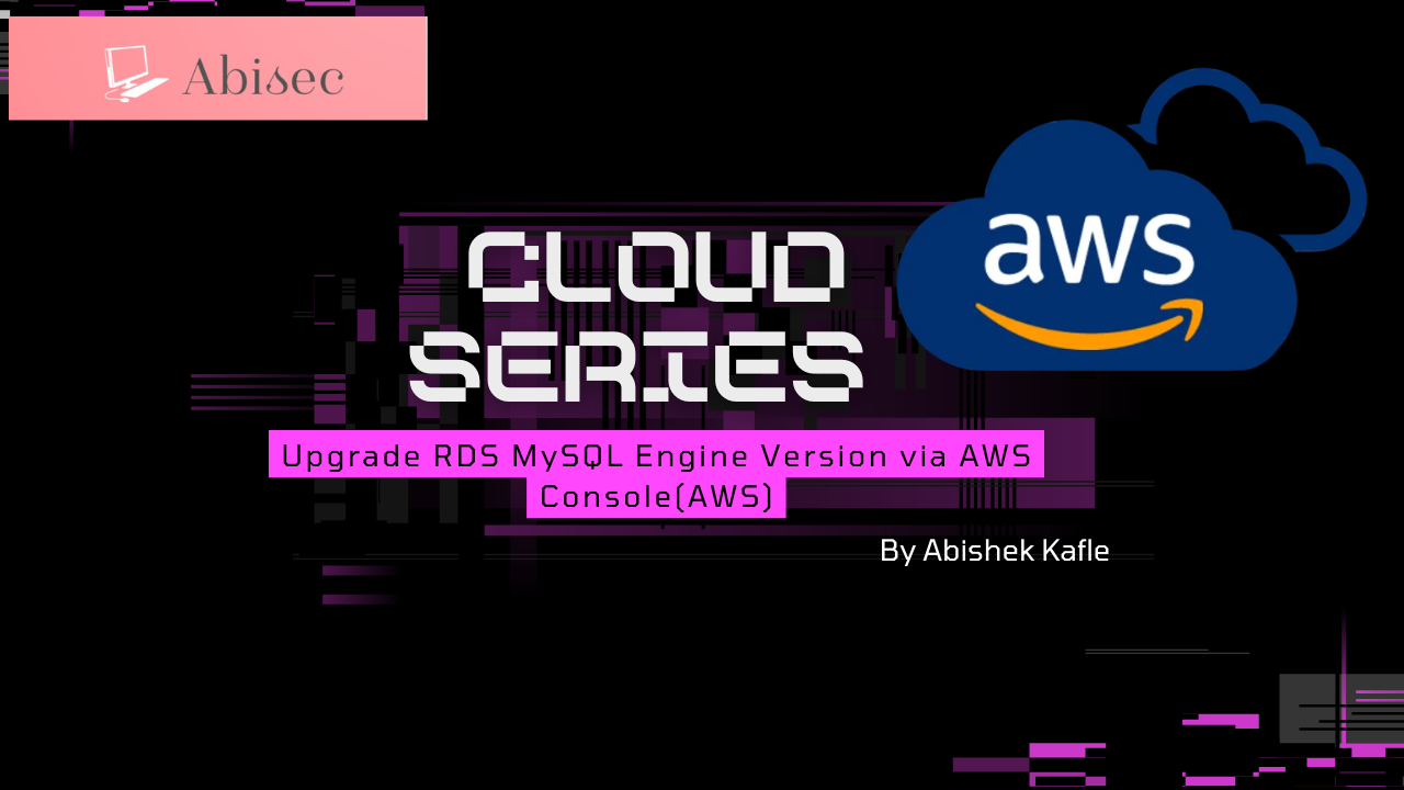 Upgrade RDS MySQL Engine Version via AWS Console
