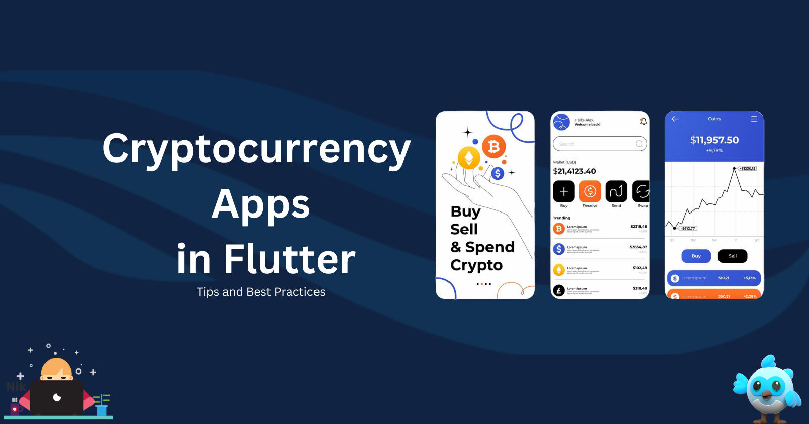 Building Cryptocurrency Apps with Flutter: A Developer’s Guide