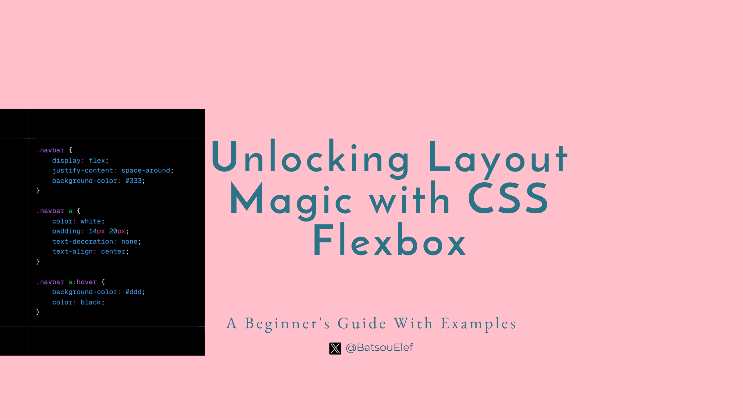 Learn CSS Flexbox: A Simple Guide for Beginners to Design Layouts