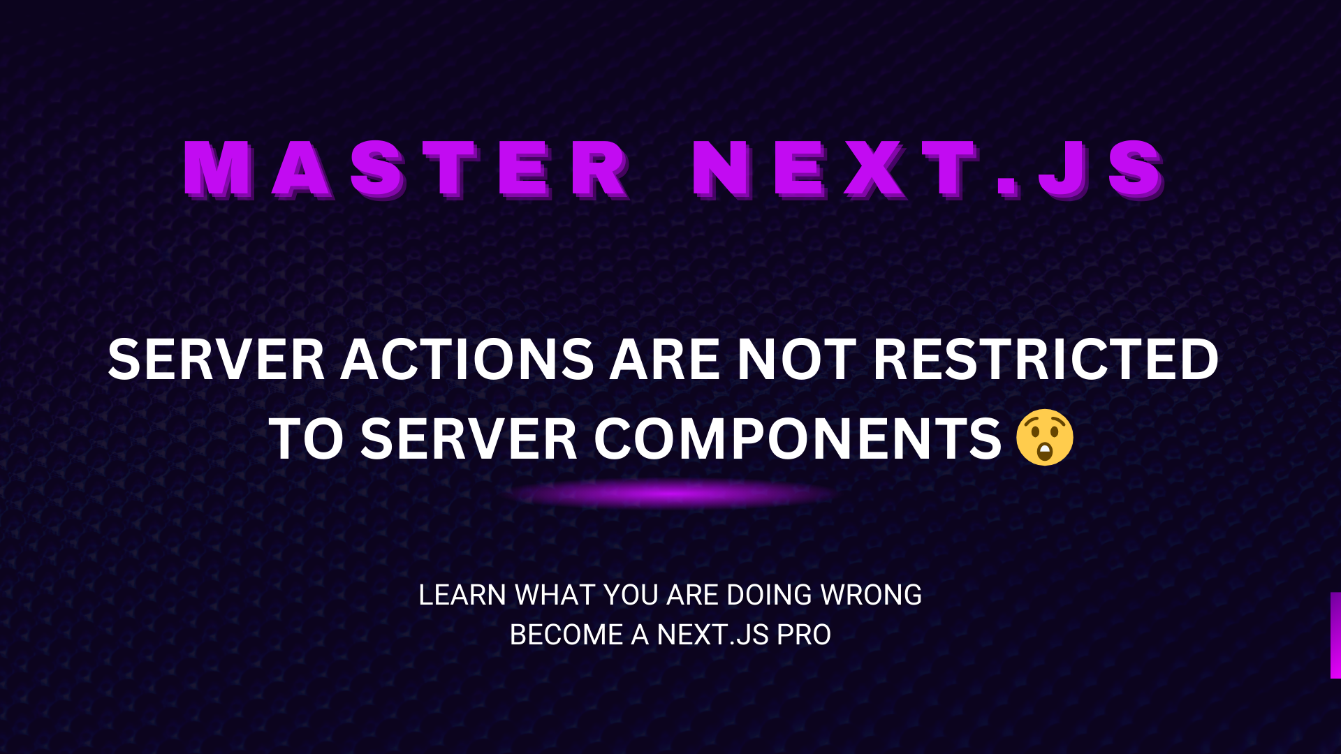 Think Server Actions Can Only Be Used in Server Components? Think again