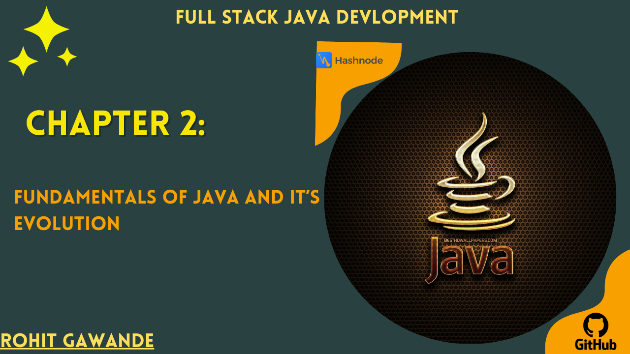 Full Stack Java Development: Chapter 2 - Fundamentals of Java and Its Evolution