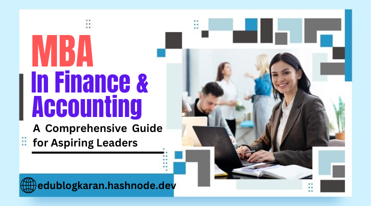 MBA in Finance and Accounting