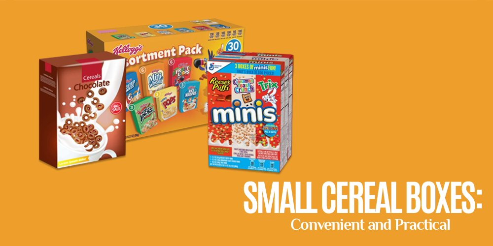Small Cereal Boxes: Convenient and Practical
